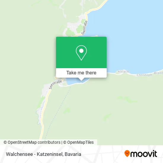 Карта Walchensee - Katzeninsel