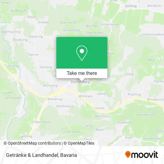 Карта Getränke & Landhandel