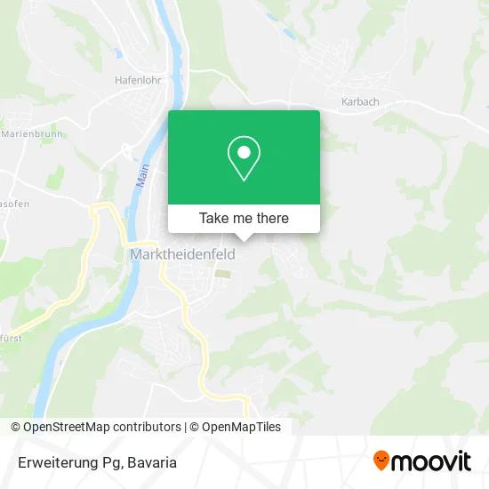 Карта Erweiterung Pg