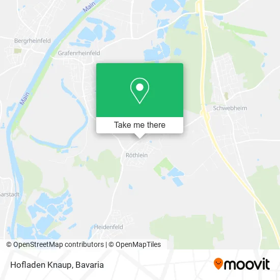 Карта Hofladen Knaup