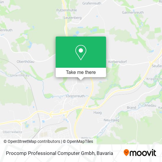Procomp Professional Computer Gmbh map