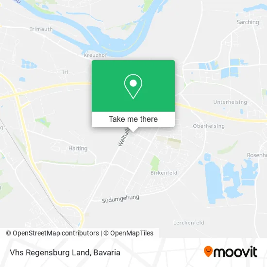 Карта Vhs Regensburg Land