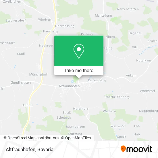 Карта Altfraunhofen