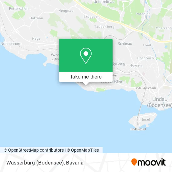 Карта Wasserburg (Bodensee)