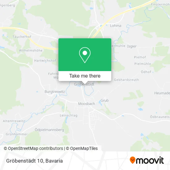 Карта Gröbenstädt 10