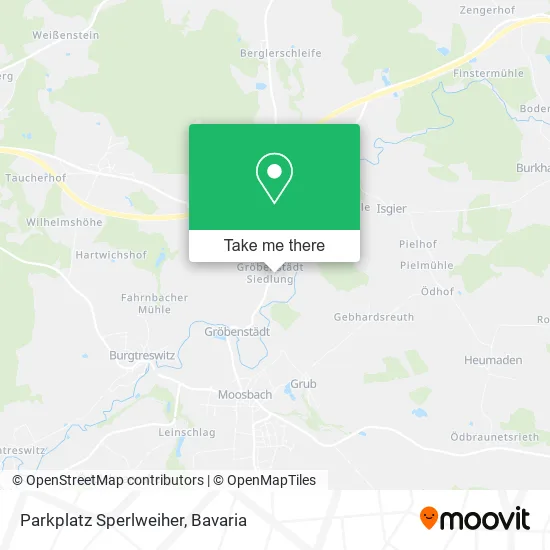 Карта Parkplatz Sperlweiher
