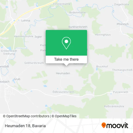 Карта Heumaden 18