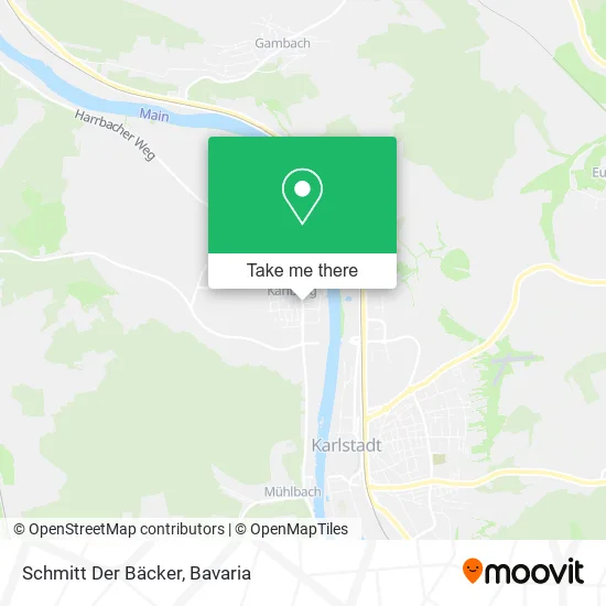 Карта Schmitt Der Bäcker