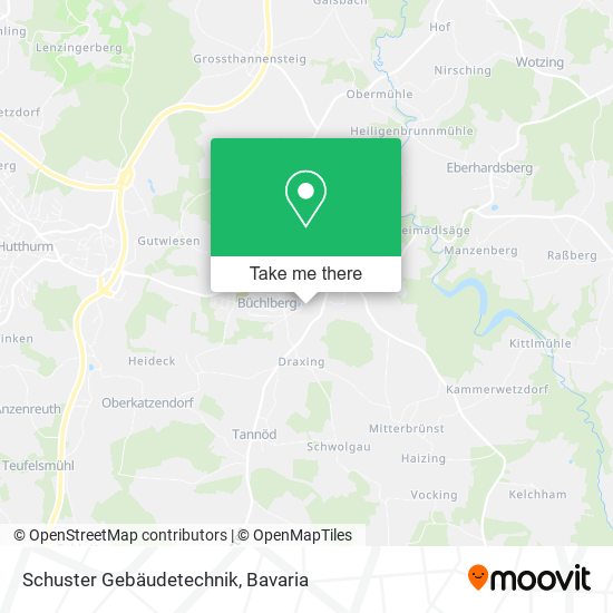 Schuster Gebäudetechnik map