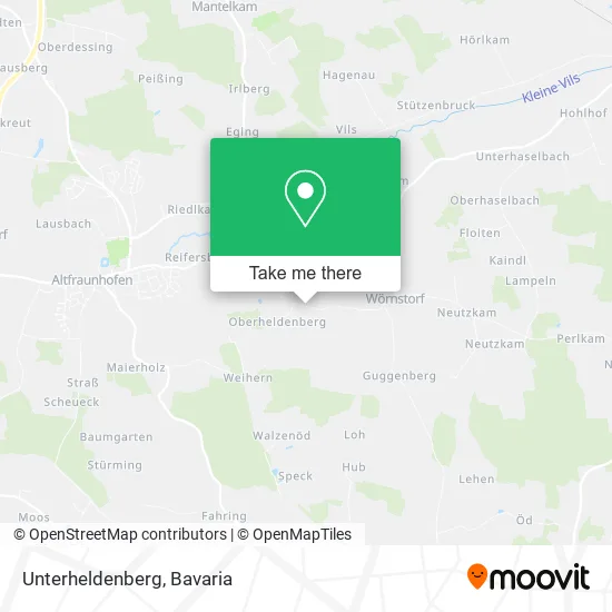 Карта Unterheldenberg