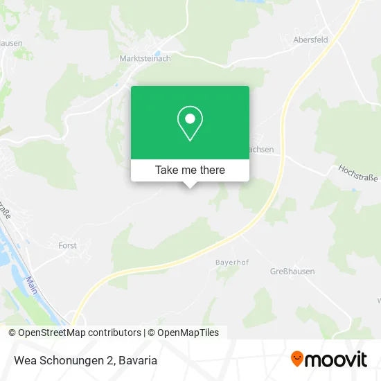 Карта Wea Schonungen 2