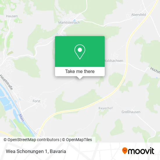 Карта Wea Schonungen 1