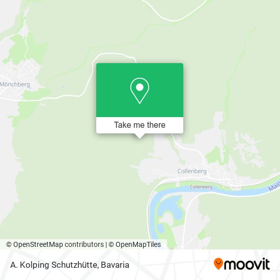 A. Kolping Schutzhütte map