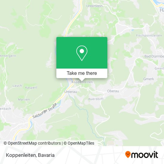 Koppenleiten map