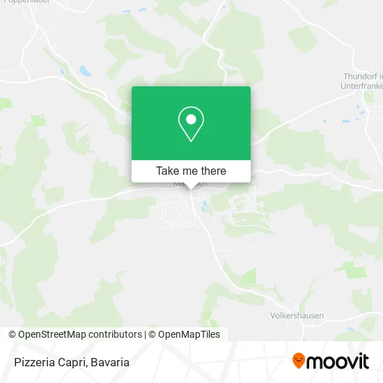 Карта Pizzeria Capri