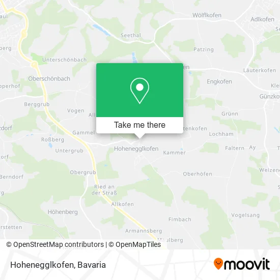 Карта Hohenegglkofen
