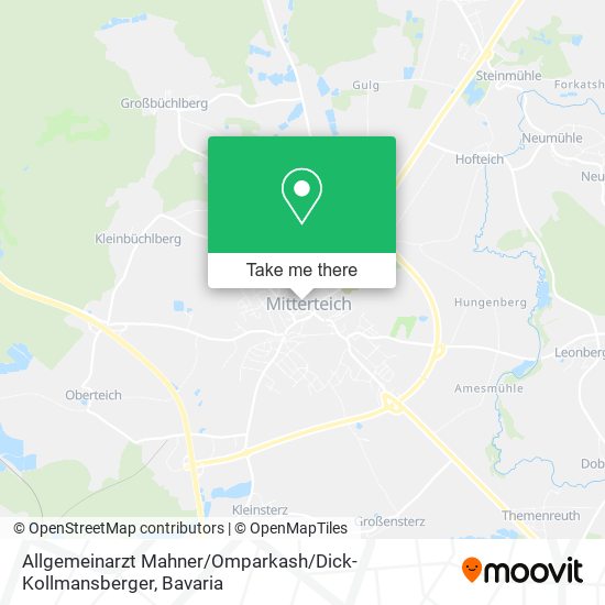 Карта Allgemeinarzt Mahner / Omparkash / Dick-Kollmansberger