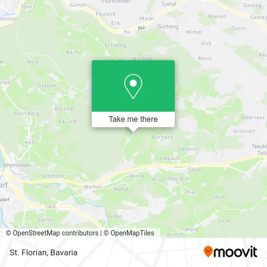 Карта St. Florian