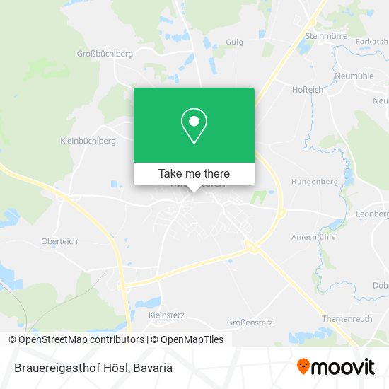 Brauereigasthof Hösl map