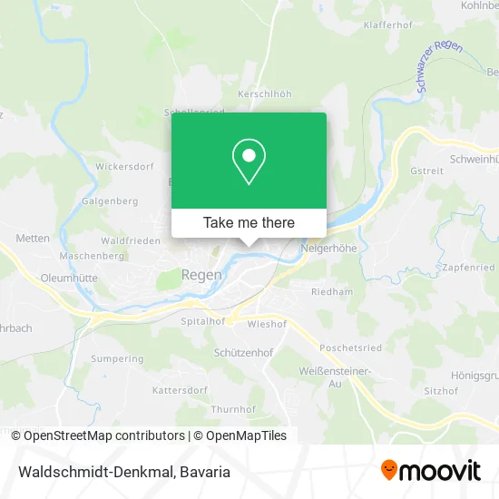 Карта Waldschmidt-Denkmal
