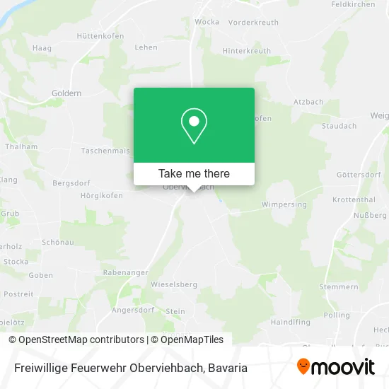 Карта Freiwillige Feuerwehr Oberviehbach