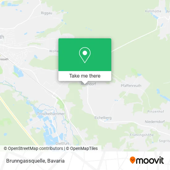 Карта Brunngassquelle