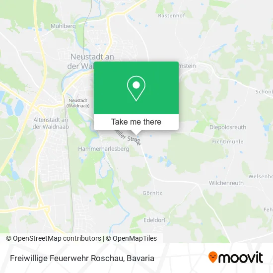 Карта Freiwillige Feuerwehr Roschau