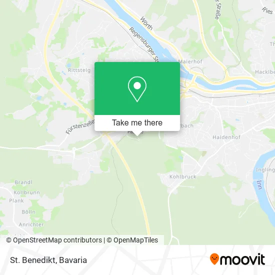 Карта St. Benedikt