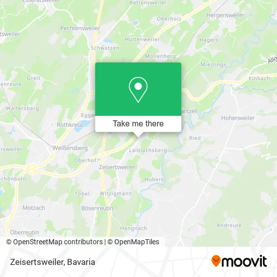 Карта Zeisertsweiler