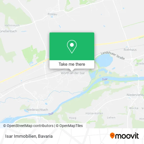 Карта Isar Immobilien