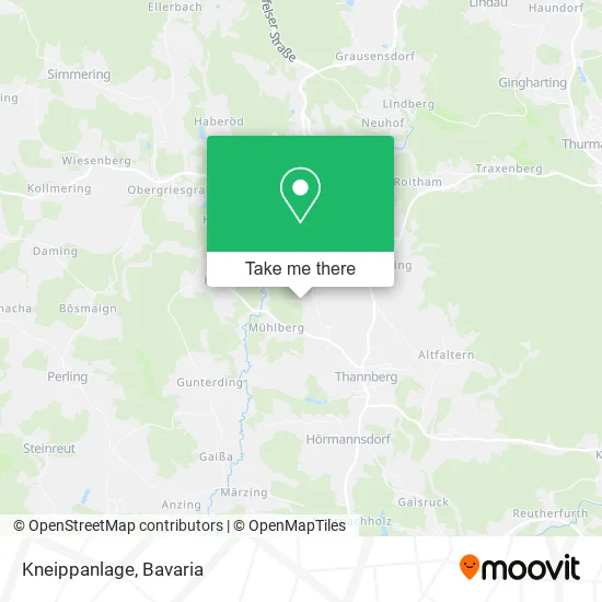 Карта Kneippanlage