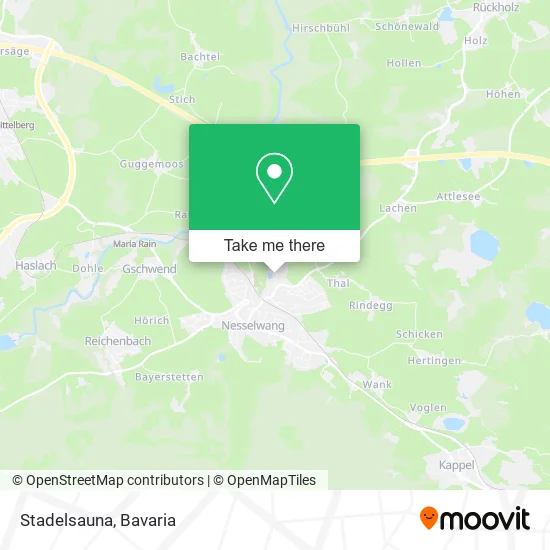 Карта Stadelsauna