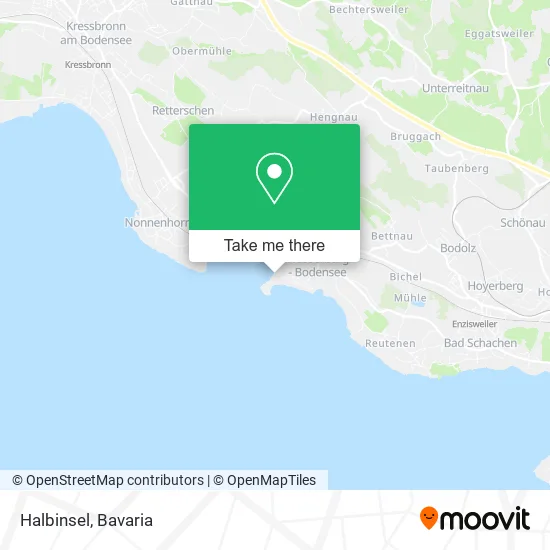 Карта Halbinsel