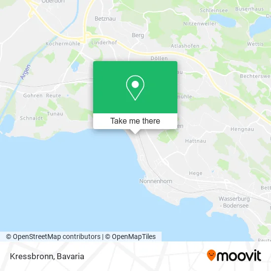 Карта Kressbronn