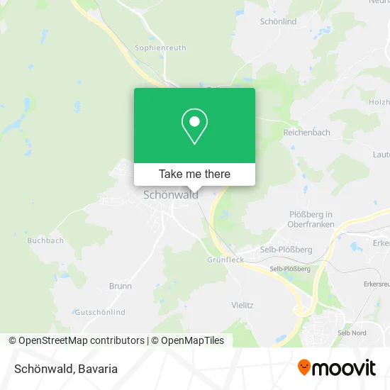 Карта Schönwald