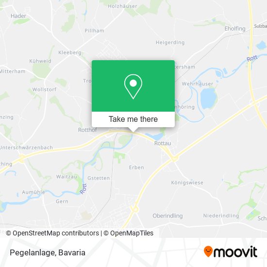 Карта Pegelanlage