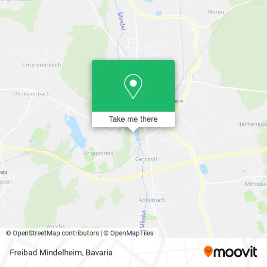 Карта Freibad Mindelheim