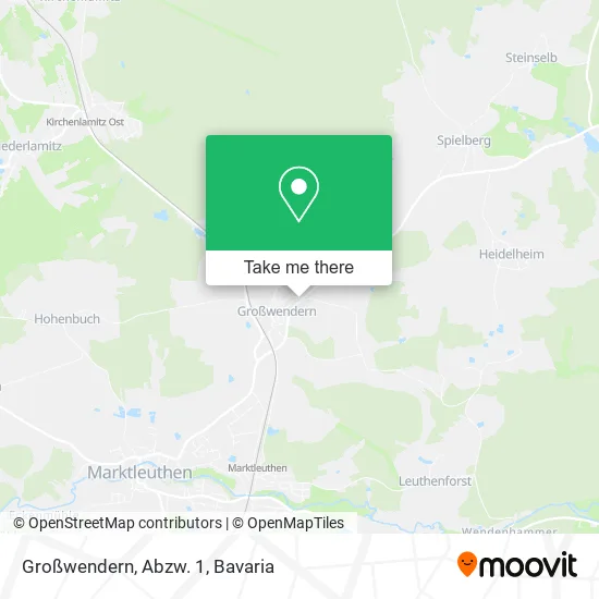 Карта Großwendern, Abzw. 1