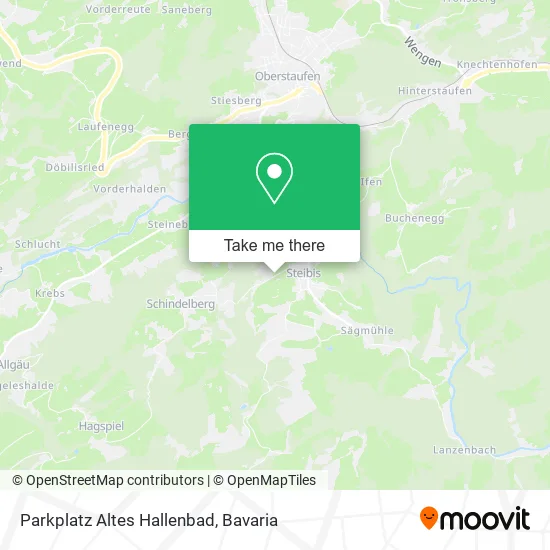 Карта Parkplatz Altes Hallenbad
