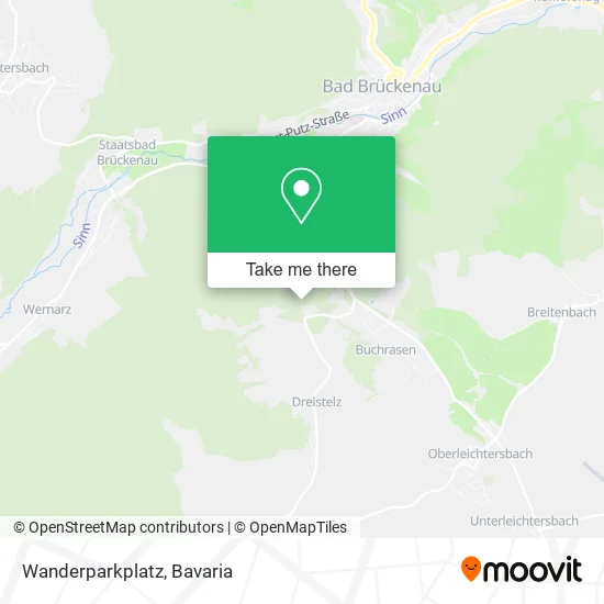 Карта Wanderparkplatz
