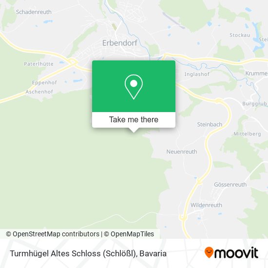 Turmhügel Altes Schloss (Schlößl) map