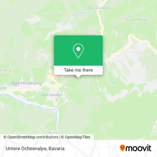 Карта Untere Ochsenalpe