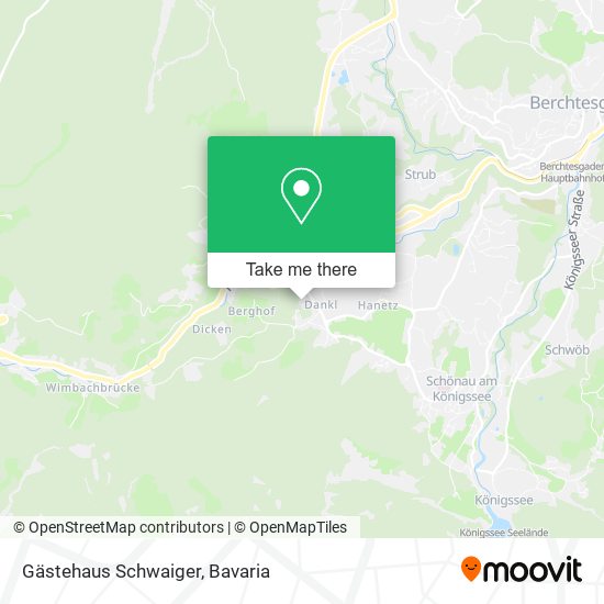 Gästehaus Schwaiger map