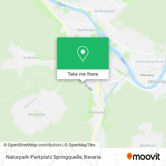 Карта Naturpark-Parkplatz Springquelle