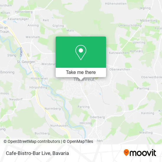 Карта Cafe-Bistro-Bar Live