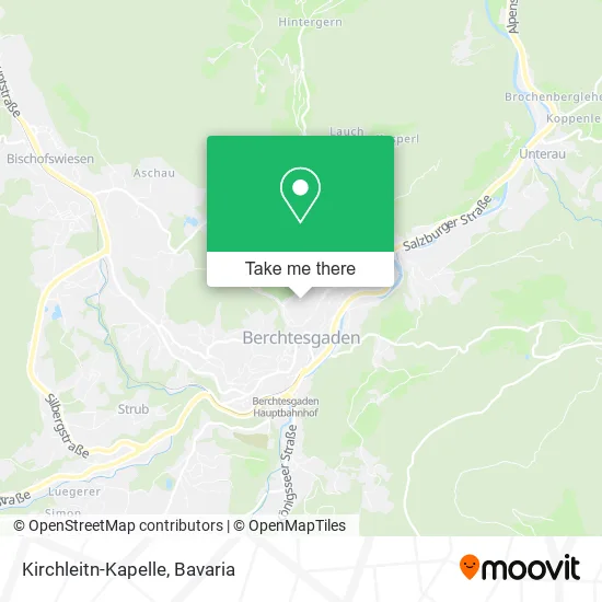 Карта Kirchleitn-Kapelle