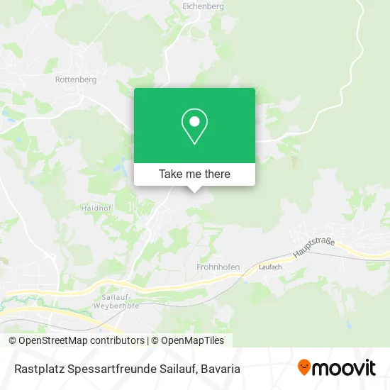 Rastplatz Spessartfreunde Sailauf map
