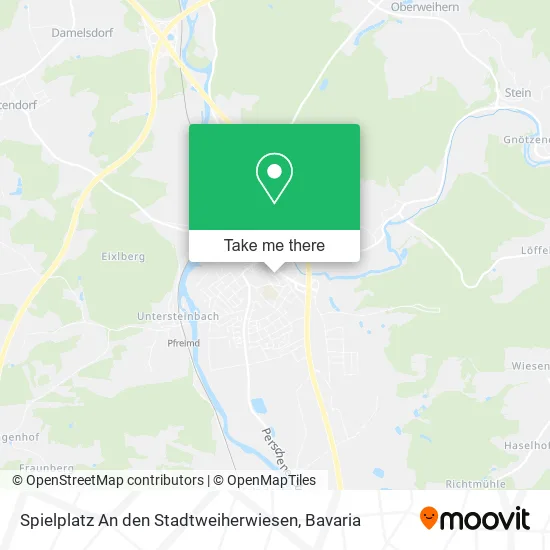 Карта Spielplatz An den Stadtweiherwiesen