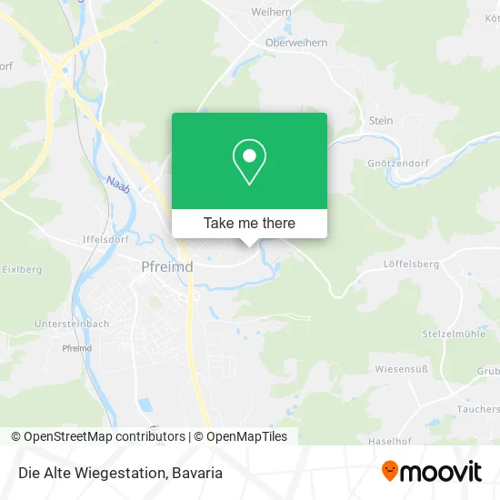 Карта Die Alte Wiegestation