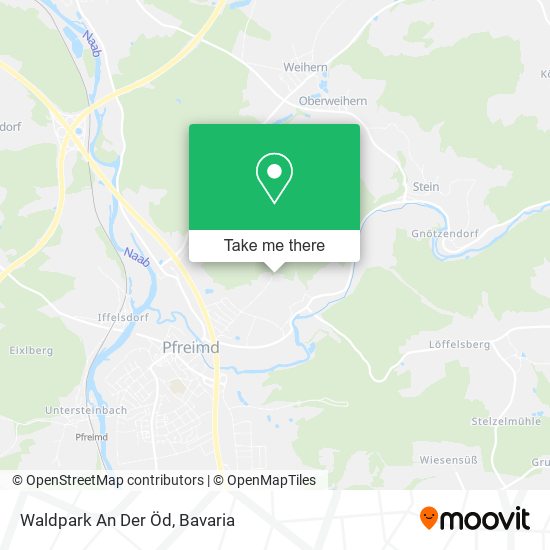 Waldpark An Der Öd map